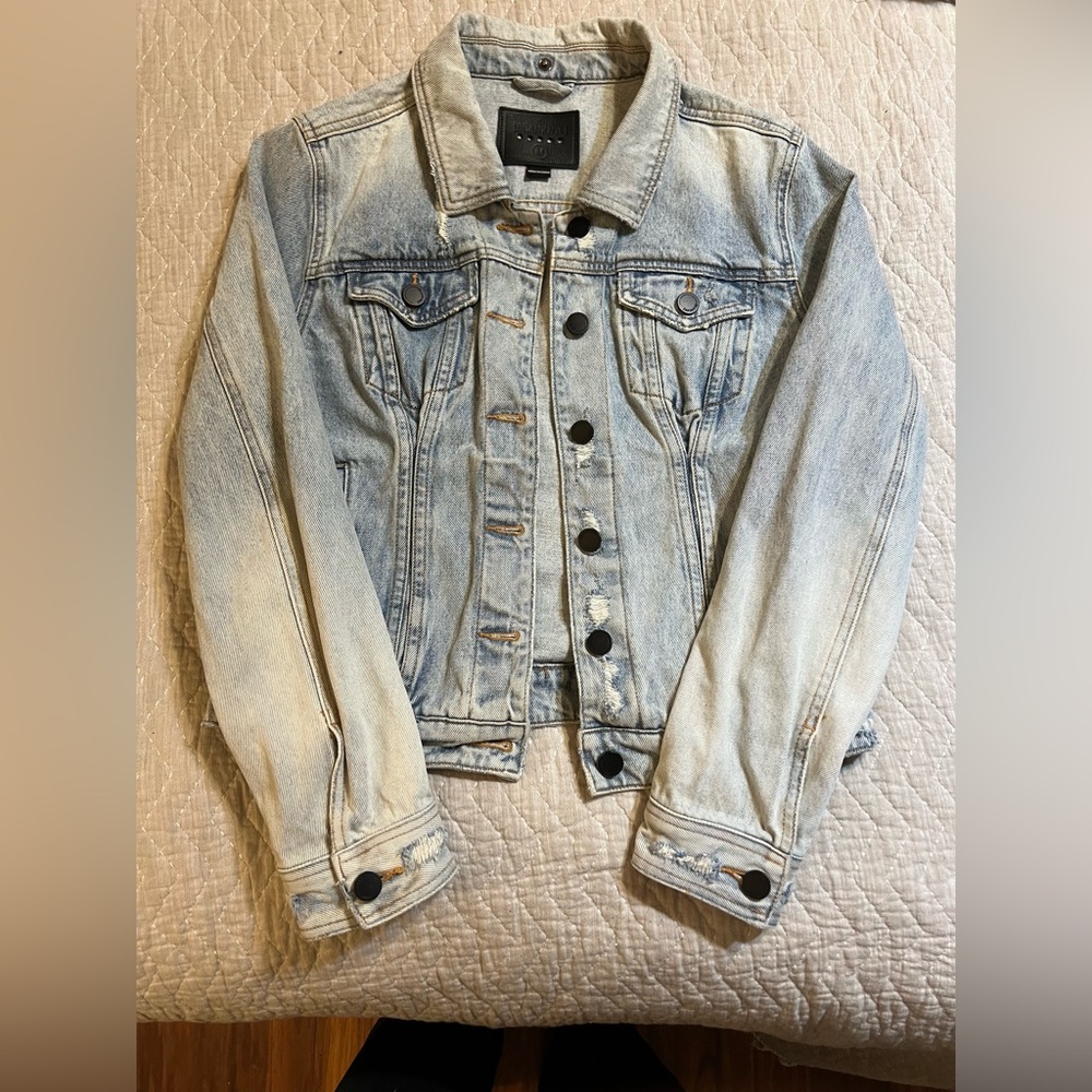 Blank NYC Light Blue Denim Jacket